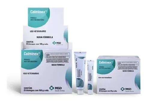 Pomada Calminex Anti Inflamatorio Uso Veterinário 100g