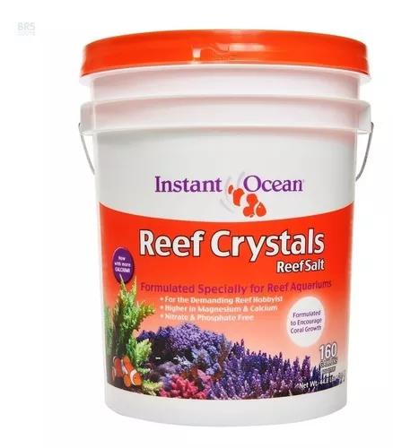 Sal Tetra Reef Crystals Instant Ocean Sal Marinho 20,3kg