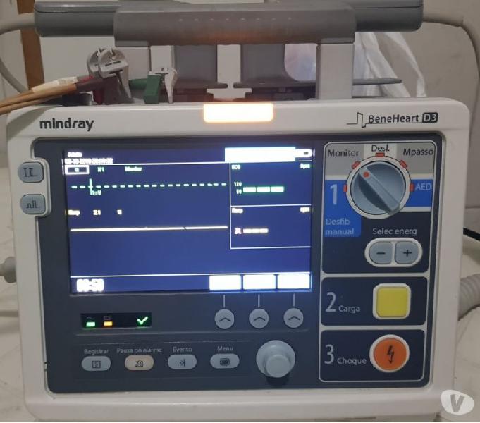 Cardioversor com Monitoramento ECG