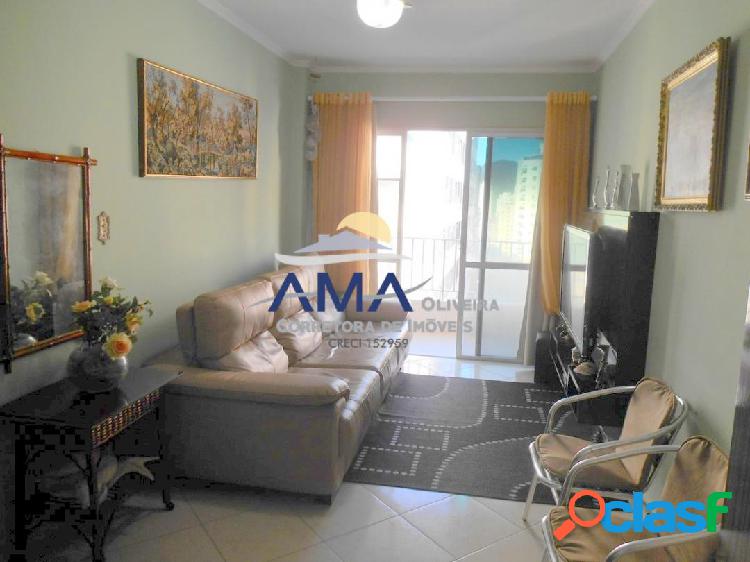 Apartamento 1 dormitório Pitangueiras com vista para o mar