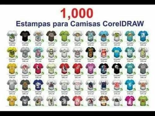 Arte Coreldraw 1,000 Estampas Para Camisas