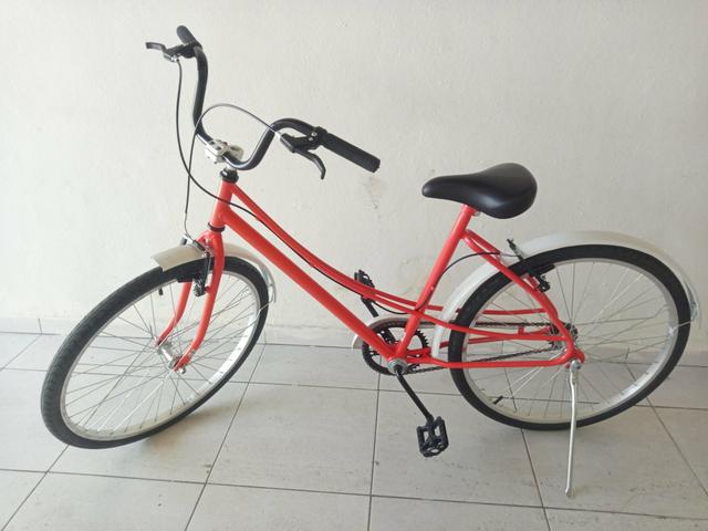 Bike Milla Aro 26 Salmão Nova com nota