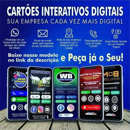 Cartão De Visita Digital E Interativo