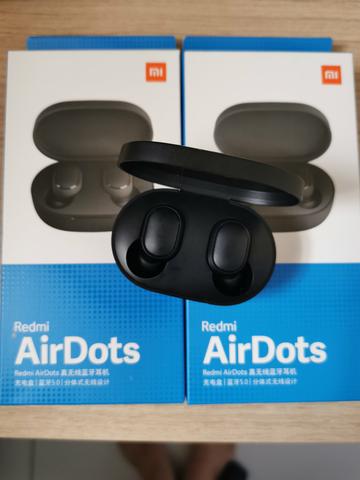 Fone bluetooth xiaomi redmi airdots 3x no cartão