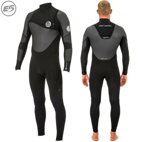 Long John Rip Curl Flash Bomb Heat Seeker Zip Free 3/2mm Tam