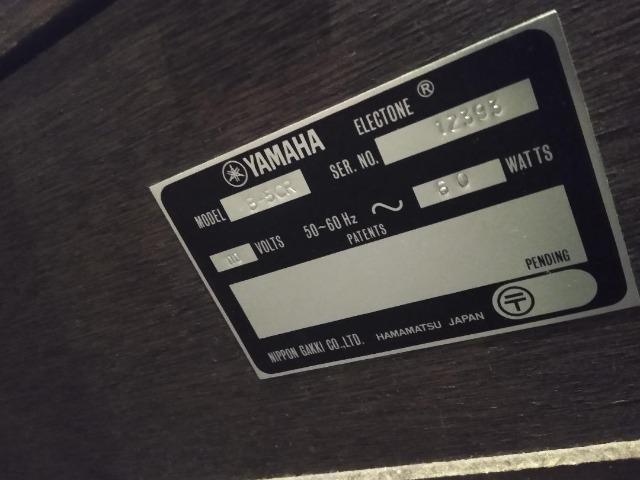 Orgão Yamaha Usado - B5CR