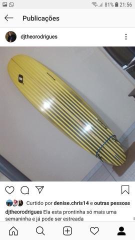 Prancha Longboard 9.2 NOVAAAA + Capa Termica