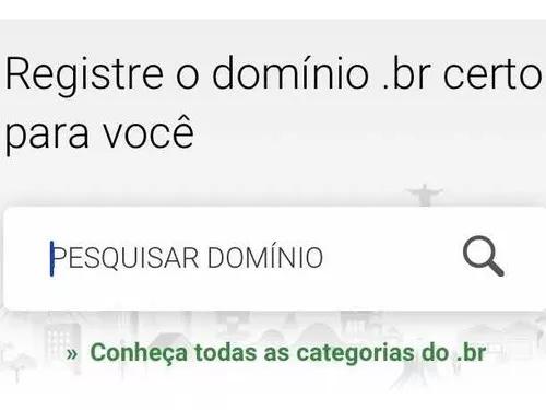 Registro De Domínio Seunome.com.br