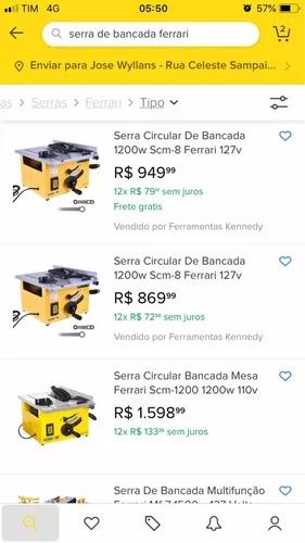 Vendo Serra De Bancada Usada