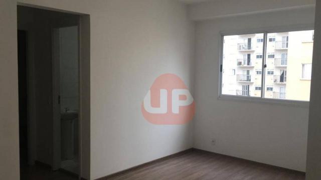 Apartamento com 2 dormitórios para alugar, 51 m² por r$