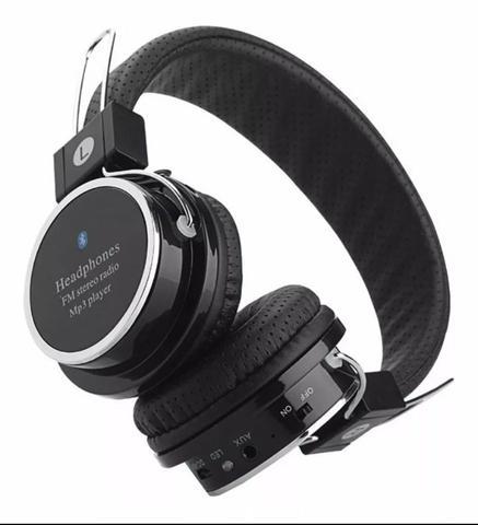 Fone de ouvido Headphone Sem fio micro Sd Fm Bluetooth.