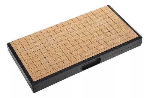 Go Game Set Magnético Folding Board Weiqi Jogos Educativos