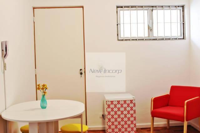 Studio para alugar, 28 m² por r$ 1.862/mês - vila buarque