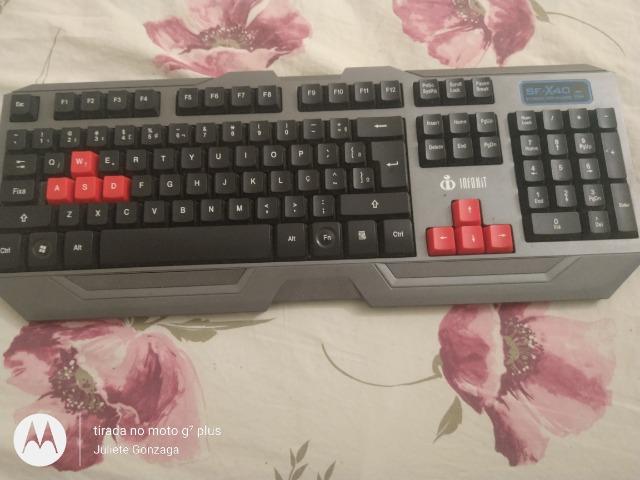 Teclado Gamer sem fio SF-X40