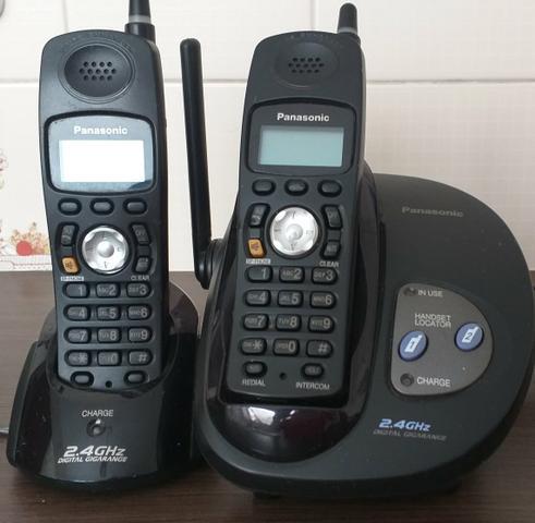 Telefone fixo sem fio com ramal