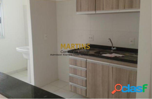 Apartamento 54m² - 2 Dormitórios - Residencial Jacarandá