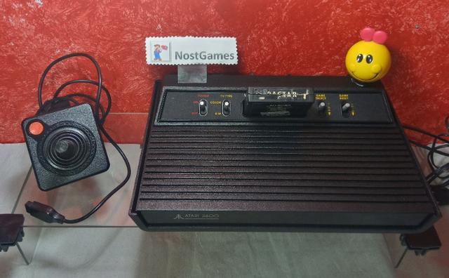 Atari 2600 Com Jogos
