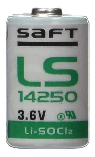 Bateria Lithium Ls14250 1/2aa 3,6v Saft (francesa)
