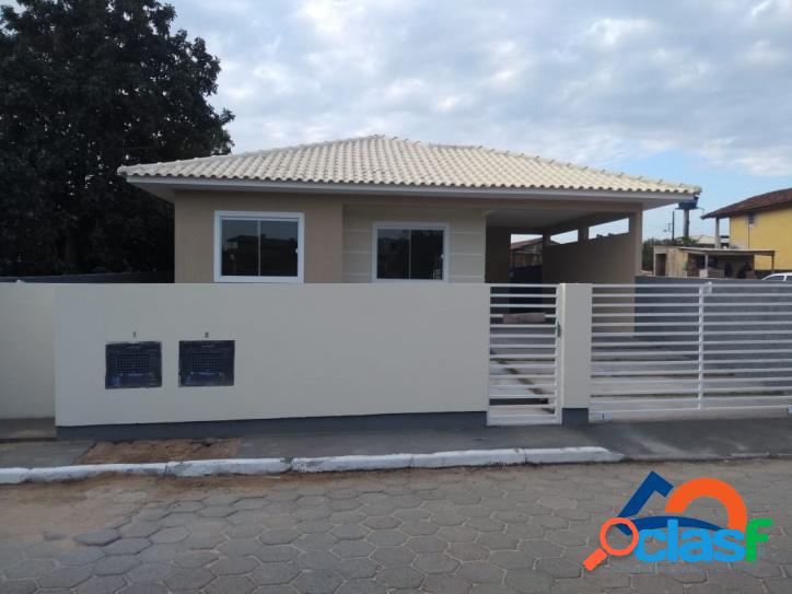 Casa nova a venda com 87m², 3 dorm (1 suíte), rua calçada