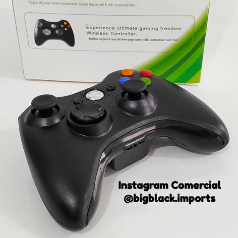 Controle Sem Fio Xbox 360 "Similar" Compatível Com Modelos