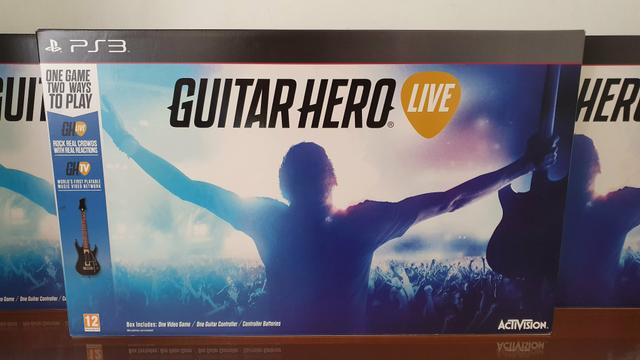 Guitar Hero Live com jogo para PS3 novo lacrado