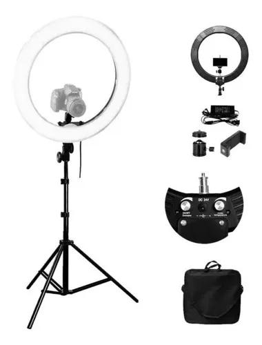 Kit Profissional Iluminador Led Ring Light Bicolor 60w