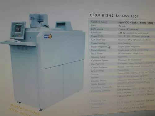 Minilab 1501 Digital - Densitômetro Ds-25 Contatct Printing