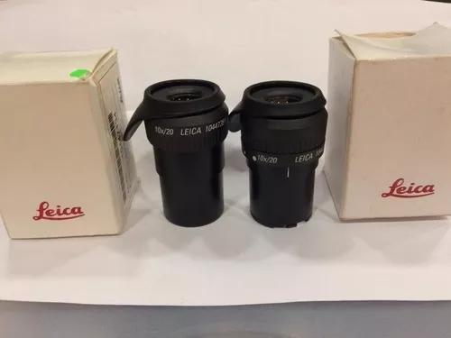 Par De Oculares 10x/20 Leica - (ref. 10447282) - Marca Leica