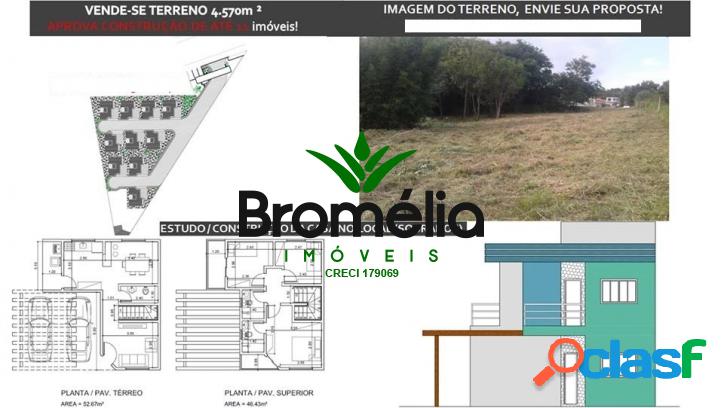 Terreno 4.750 m2, em Atibaia, Aprova 11 Casas ótimo local