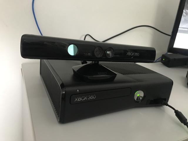 XBOX 360 + Knect + Jogos