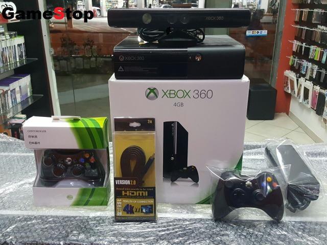Xbox 360 Completo com Kinect e HD500GB com 8000 Jogos