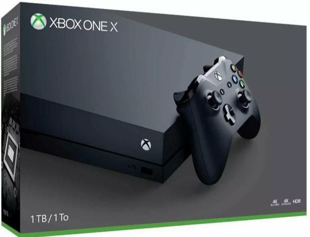 Xbox One X 1TB Ultra 4k Lacrado