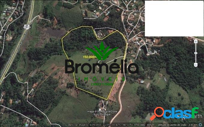 Área 150.000 m2, p/ loteamento em Atibaia, ótima