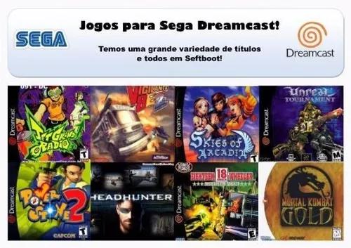 25 Jogos Para Dreamcast Novos E Testados A Sua Escolha