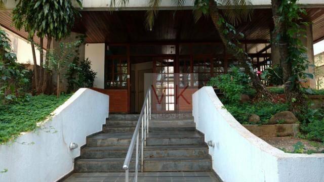 Apartamento com 1 dormitório para alugar, 45 m² por r$