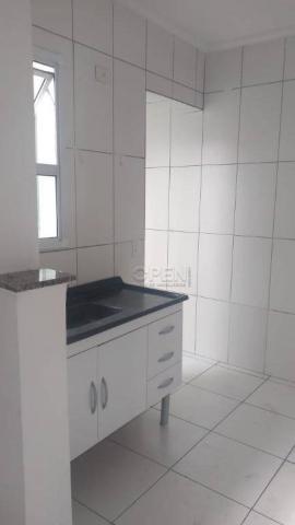 Apartamento com 2 dormitórios para alugar, 40 m² por r$