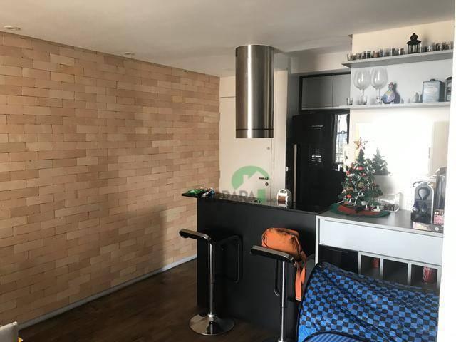 Apartamento com 2 dormitórios para alugar, 64 m² por r$