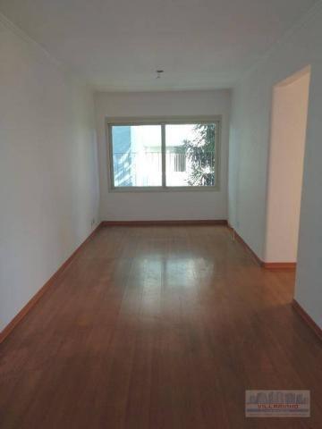 Apartamento com 2 dormitórios para alugar, 71 m² por r$
