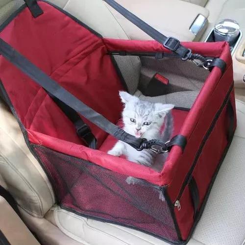 Assento Para Cães /gatos Transportar Para Carro