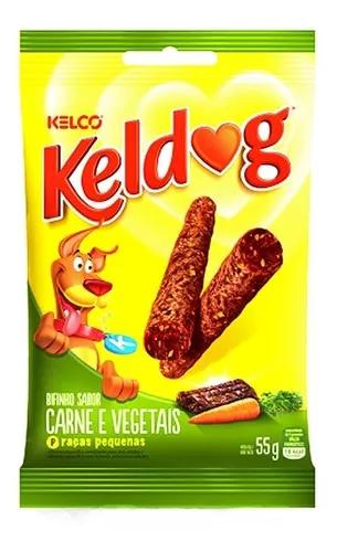 Bifinho Kelco Keldog Raças Pequenas Carne E Vegetais - 55 G