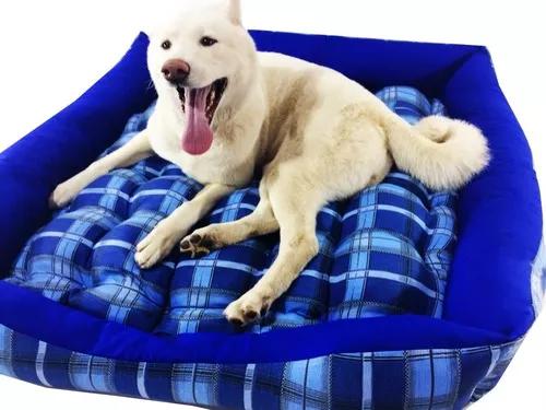 Cama Pet Cachorros Grande Golden / Labrador / Akita 90x90cm