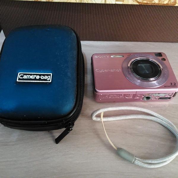 Camera rosinha Sony