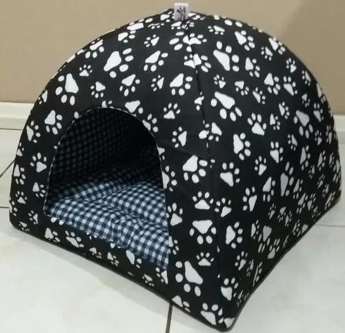 Caminha Tenda Toca Iglu 55x55x48 Com Almofada