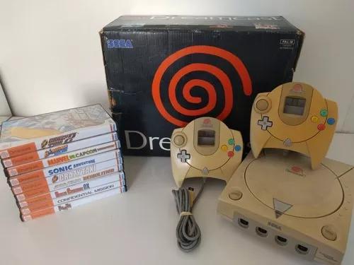 Console Dreamcast Sega Com Jogos