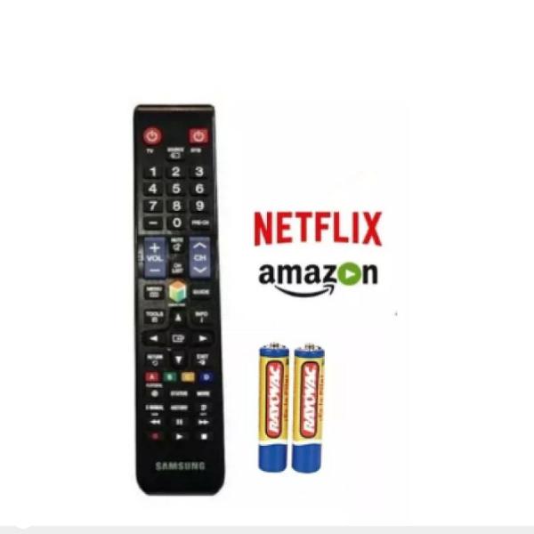 Controle Para TV Smart Samsung Com Pilhas Função Netflix e