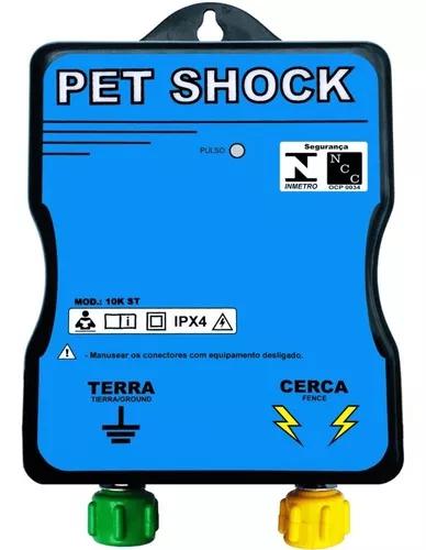 Eletrificador Cerca Elétrica Para Cães Pet Shock Bivolt