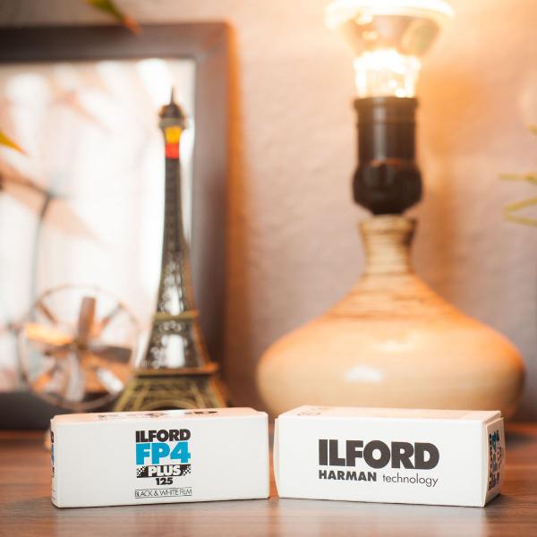 Filme Ilford Fp4 Plus Preto E Branco 120 Iso 125