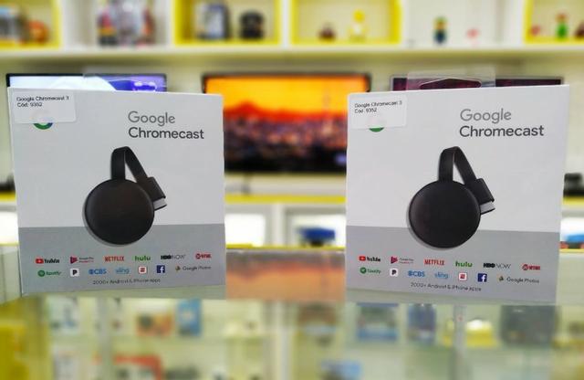 Google Chromecast 3 | Lacrado + Garantia de 3 meses