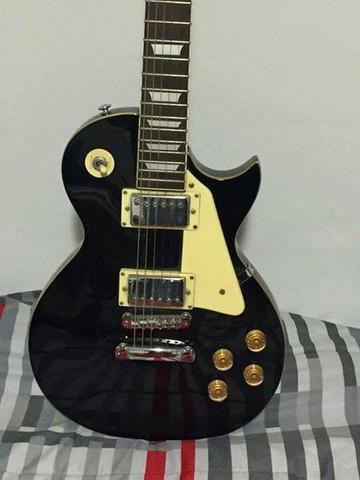 Guitarra MichaelL Les Paul Preta