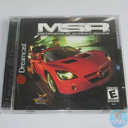 Metropolis Street Racer Msr Dreamcast Original Americano!!
